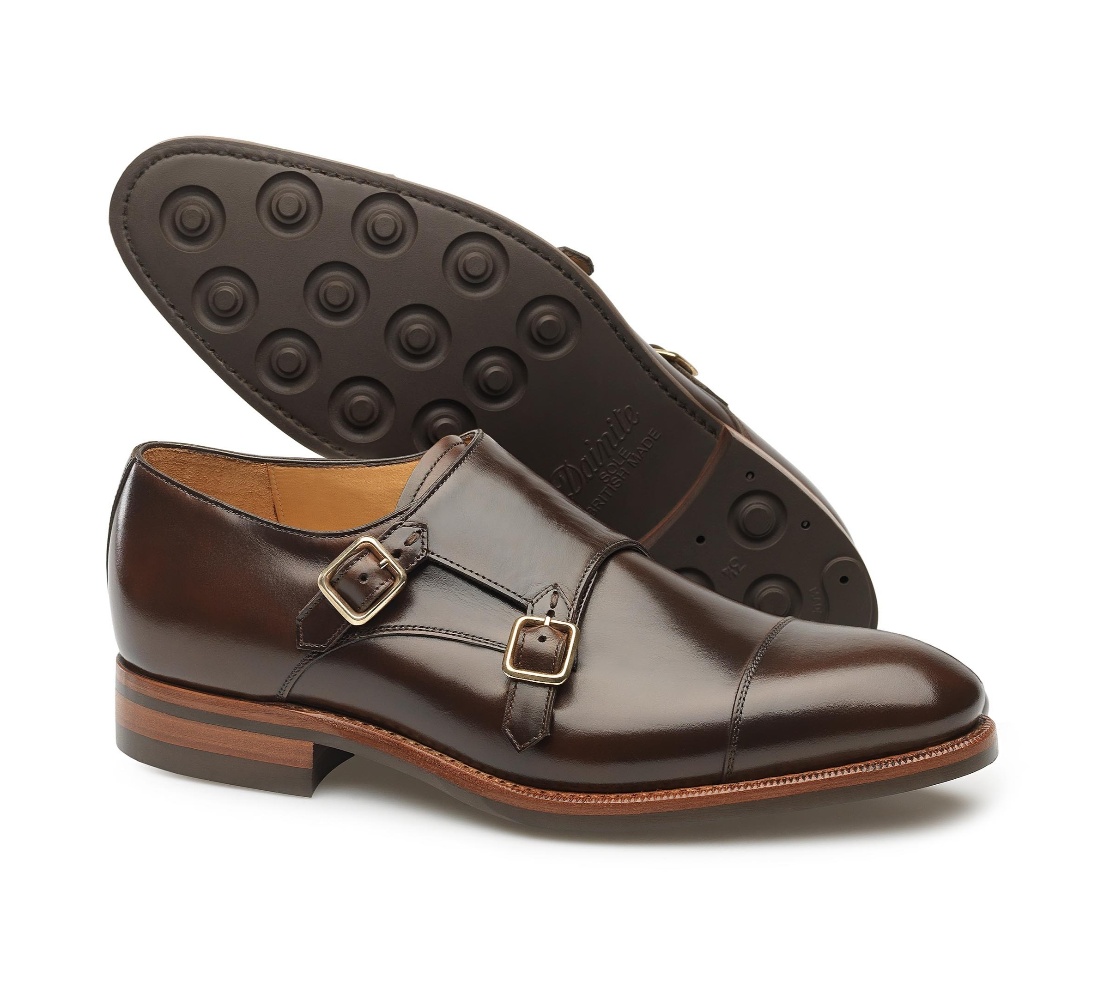 Sapatos Double Buckle - Griffin Anil Betis Rosewood